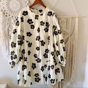 Floral Peasant Dress